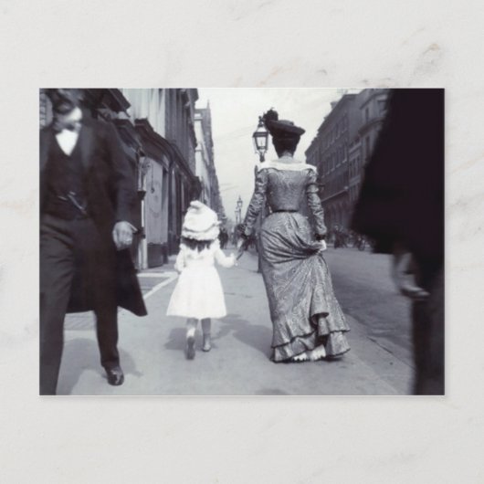 Kindertageskarte der Mutter der 1880er Jahre Postkarte (Vorderseite)