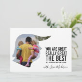 Kindertageskarte Einladung (Stehend Vorderseite)