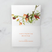 Kindertageskarte für Blume Feiertagskarte (Innenseite)