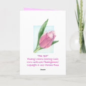 Kindertageskarte Karte (Rückseite)