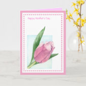 Kindertageskarte Karte (Gelbe Blume)