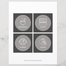 Kindertageskarte Visuelles Schema 3