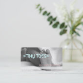 Kindertagesstätte Babysitter Visitenkarte (Stehend Vorderseite)