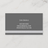 Kindertagesstätte Babysitter Visitenkarte (Rückseite)