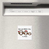 Kindertagesstätte - Cartoon-Illustration Magnet (In Situ (Geschirrspüler))
