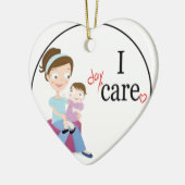 Kindertagesstätte Keramik Ornament (Links)