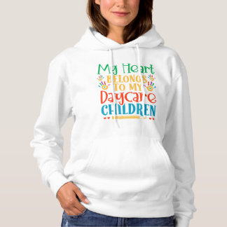 Kindertagesstätte Kinderbetreuung Lehrerin Prek N Hoodie