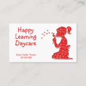 Kindertagesstätte Visitenkarte (Vorderseite)