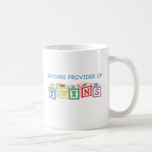 Kindertagesstätten-Anbieter der Zwillings-Blöcke Kaffeetasse (Rechts)
