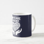 Kindertagesstätten-Lehrer Kaffeetasse (VorderseiteRechts)