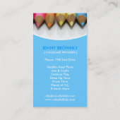 Kindertagesstätten-Visitenkarte Visitenkarte (Rückseite)