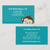 Kindertagesstättenkinderbetreuung babysitting visitenkarte (Vorne/Hinten)