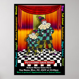 Kindertalent-Show Poster