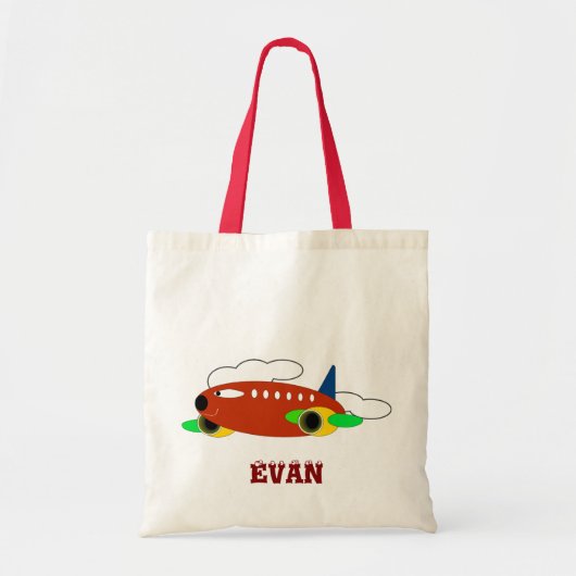 Kindertaschen: Flugzeuge Tragetasche (Vorne)