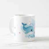 Kindertasse - Kleine Wale | Kaffeetasse (Vorderseite Links)