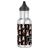 Kinderteddy Bären Cat Panda Bunny Toy Muster Edelstahlflasche (Links)