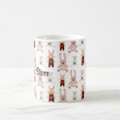 Kinderteddy Bären Cat Panda Bunny Toy Muster Kaffeetasse (Mittel)