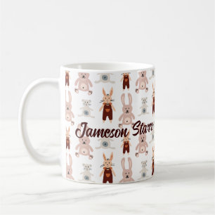 Kinderteddy Bären Cat Panda Bunny Toy Muster Kaffeetasse
