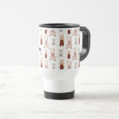 Kinderteddy Bären Cat Panda Bunny Toy Muster Reisebecher (VorderseiteRechts)