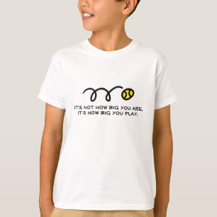 Kindertennishirt mit süßem Text T-Shirt