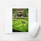 Kindertoilette im Teich Mousepad (Mit Mouse)