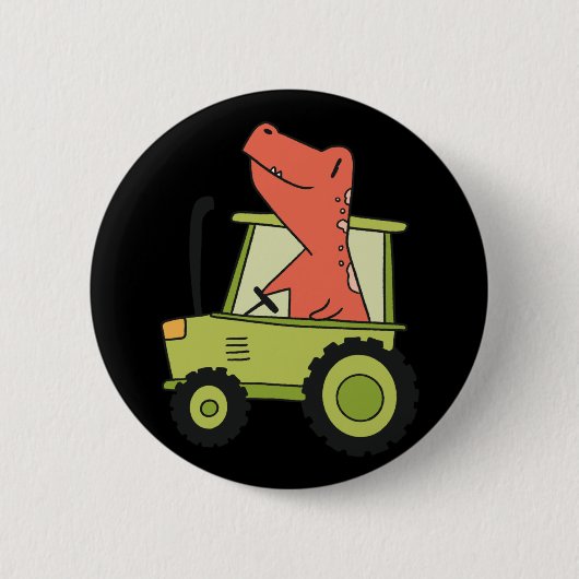 Kindertraktor mit Trex-Bauer Button (Vorderseite)