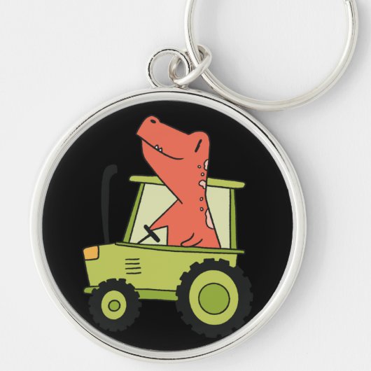 Kindertraktor mit Trex-Bauer Schlüsselanhänger (Vorne)