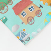 Kindertransport Fleecedecke (Ecke)