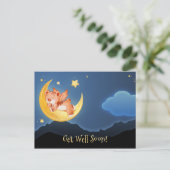 Kindertraum Nacht wird bald gut Postkarte (Stehend Vorderseite)