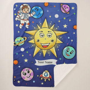 Kinderträume Sherpa-Decke, groß 60 x 80 Sherpadecke