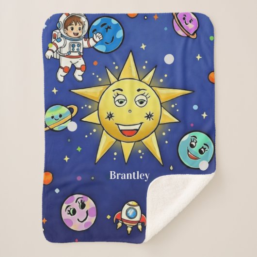 Kinderträume Sherpa-Decke, Klein 76x102 cm Sherpadecke (Vorderseite)