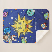 Kinderträume Sherpa-Decke, Klein 76x102 cm Sherpadecke (Vorderseite (Horizontal))