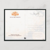 Kindertrick oder Behandlung zu Halloween Feiertagspostkarte (Rückseite)