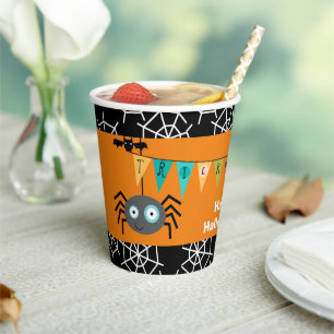 Kindertrick oder Treat Spione Halloween Pappbecher