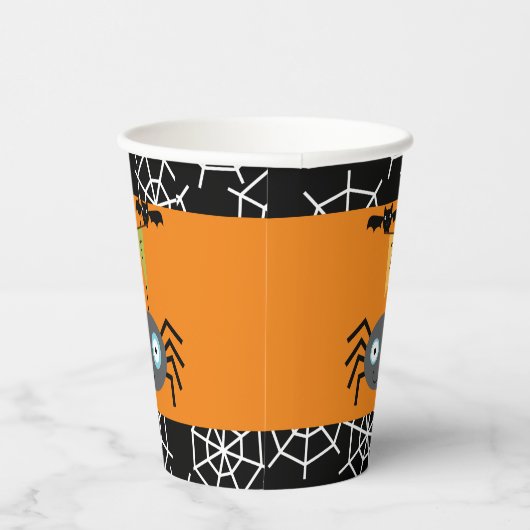 Kindertrick oder Treat Spione Halloween Pappbecher (Rechts)