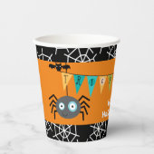 Kindertrick oder Treat Spione Halloween Pappbecher (Vorderseite)