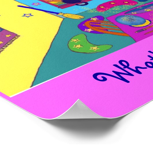 Kindertür-Plakat Poster (Ecke)