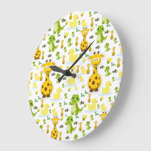 Kinderuhr Große Wanduhr (Winkel)