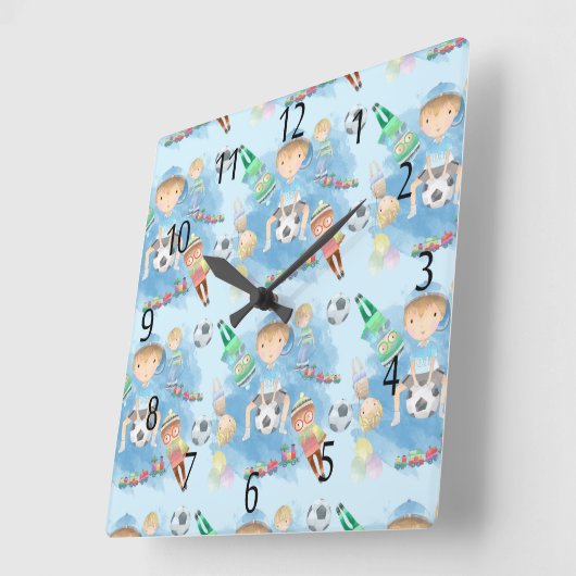 Kinderuhr, Kleine Junge Uhr (Winkel)