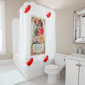 Kindervalentine Duschvorhang (Beispiel)