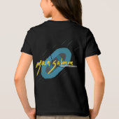 Kinderversion 3 Tri-Blend shirt (Rückseite)