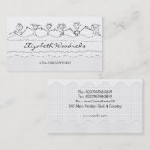 KinderVisitenkarte Visitenkarte (Vorne/Hinten)