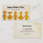 KinderVisitenkarte Visitenkarte (Vorne/Hinten)