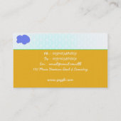 KinderVisitenkarte Visitenkarte (Rückseite)