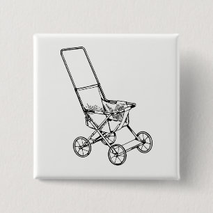 Kinderwagen Button