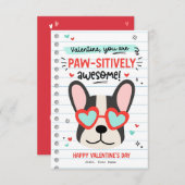 Kinderwagen Kinderstube Valentine Karte (Vorne/Hinten)