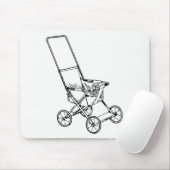 Kinderwagen Mousepad (Mit Mouse)