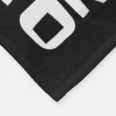 Kinderwagen oder Leckerei Halloween-Kostümkind Fleecedecke (Ecke)