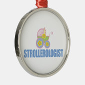 Kinderwagen Ornament Aus Metall (Rechts)