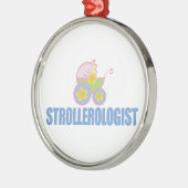 Kinderwagen Ornament Aus Metall (Links)